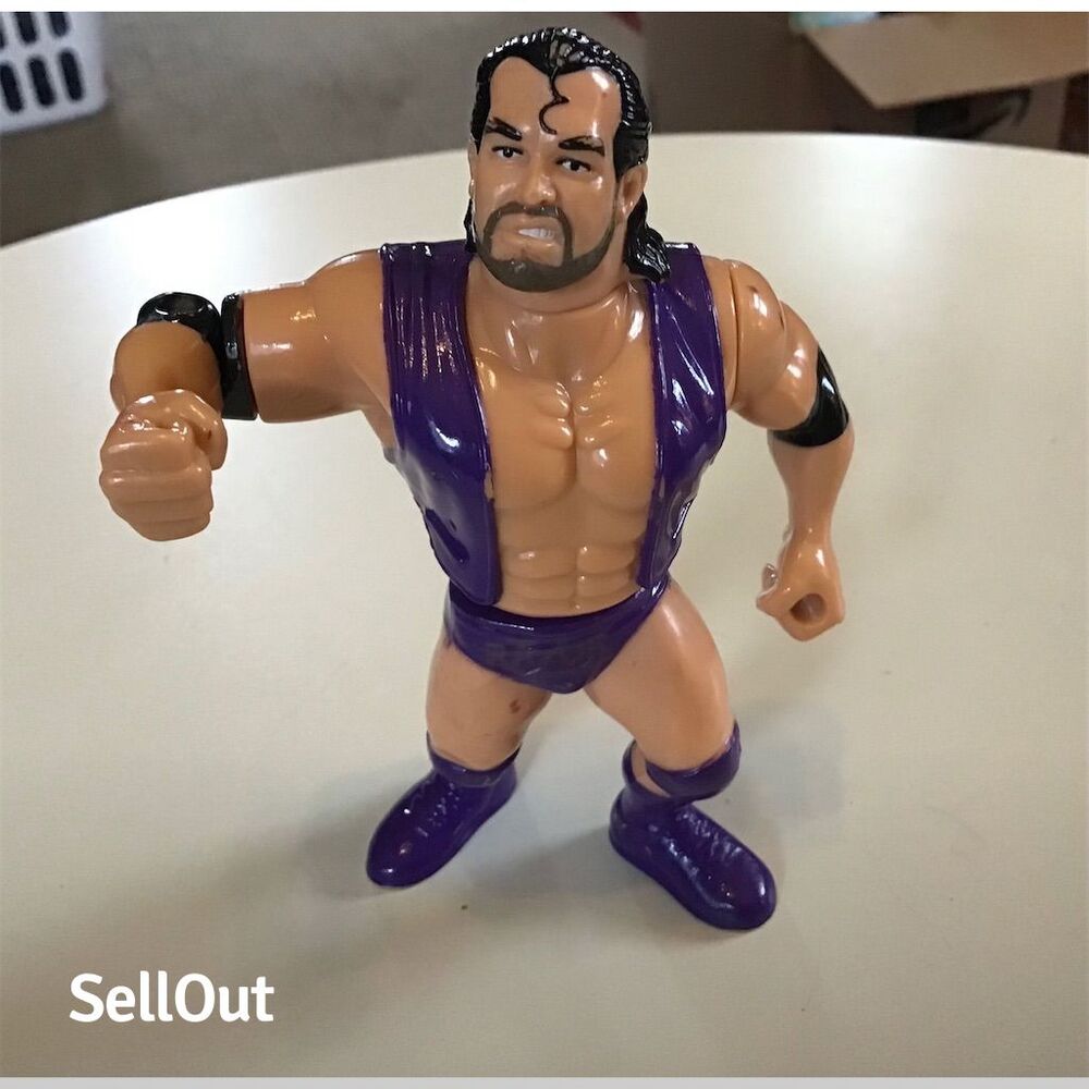 WWF Hasbro Razor Ramon Series 10 Vintage Action Figure Purple 90s